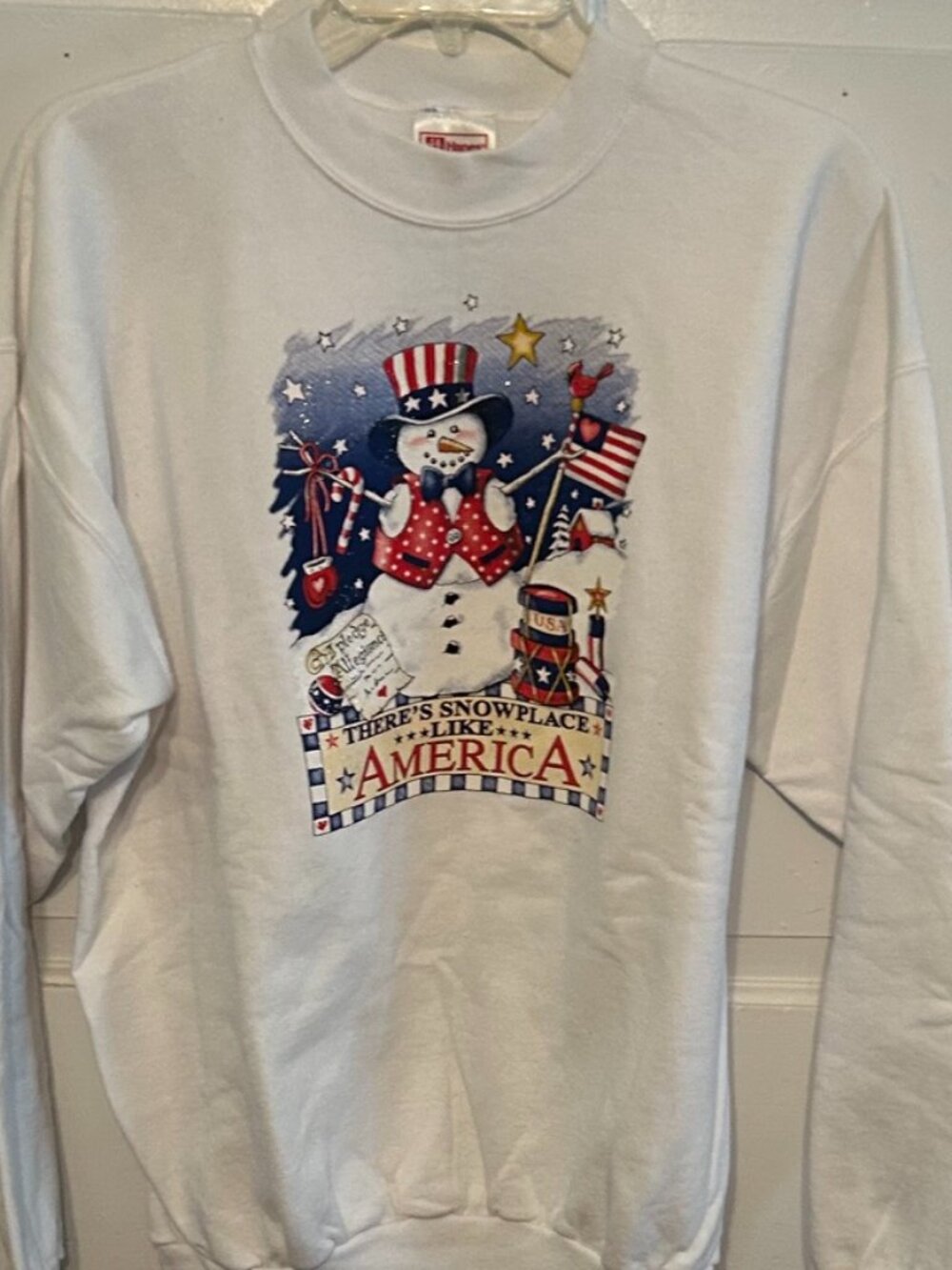 Patriotic sweat shirt - Picture 1 of 4
